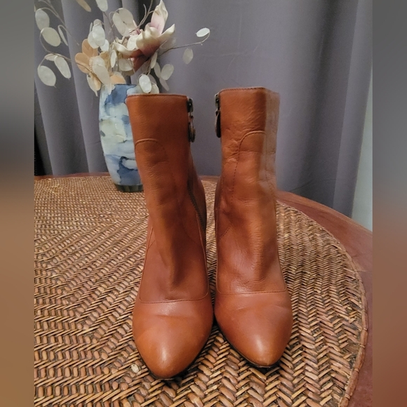 Vero Cuoio Shoes - Vero Cuoio Leather Ankle Boots